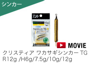 クリスティアワカサギ ワカサギシンカーTGR 10（g）